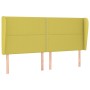 Headboard with green fabric ears 163x23x118/128 cm by vidaXL, Headboards and footboards - Ref: Foro24-3117829, Price: 112,92 ...