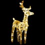 Christmas reindeer 4 units 160 warm white acrylic LEDs by vidaXL, Christmas lights - Ref: Foro24-3154252, Price: 114,42 €, Di...