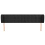 Black velvet headboard 183x23x78/88 cm by vidaXL, Headboards and footboards - Ref: Foro24-3117640, Price: 76,44 €, Discount: %