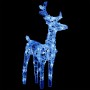 Christmas reindeer 6 units 240 blue LED acrylic by vidaXL, Christmas lights - Ref: Foro24-3154259, Price: 130,40 €, Discount: %