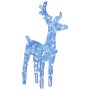 Christmas reindeer 6 units 240 blue LED acrylic by vidaXL, Christmas lights - Ref: Foro24-3154259, Price: 130,40 €, Discount: %