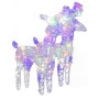 Christmas Reindeer 4 units 160 LED acrylic multicolor by vidaXL, Christmas lights - Ref: Foro24-3154261, Price: 81,58 €, Disc...