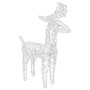 Christmas Reindeer 4 units 160 LED acrylic multicolor by vidaXL, Christmas lights - Ref: Foro24-3154261, Price: 81,58 €, Disc...