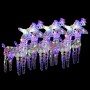 Christmas reindeer 6 units 240 multicolored acrylic LED by vidaXL, Christmas lights - Ref: Foro24-3154262, Price: 118,04 €, D...