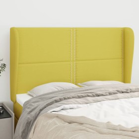 Headboard with green fabric ears 147x23x118/128 cm by vidaXL, Headboards and footboards - Ref: Foro24-3117821, Price: 91,99 €...