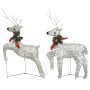 Christmas reindeer 4 units 80 LED gold by vidaXL, Christmas lights - Ref: Foro24-3154264, Price: 70,24 €, Discount: %