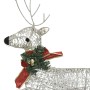 Christmas reindeer 4 units 80 LED gold by vidaXL, Christmas lights - Ref: Foro24-3154264, Price: 70,24 €, Discount: %