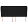 Headboard with black fabric ears 183x23x118/128 cm by vidaXL, Headboards and footboards - Ref: Foro24-3117972, Price: 132,71 ...