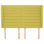 Headboard with green fabric ears 147x23x118/128 cm by vidaXL, Headboards and footboards - Ref: Foro24-3118101, Price: 99,87 €...