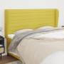 Headboard with green fabric ears 203x23x118/128 cm by vidaXL, Headboards and footboards - Ref: Foro24-3118125, Price: 145,08 ...