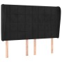 Headboard with black velvet ears 147x23x118/128 cm by vidaXL, Headboards and footboards - Ref: Foro24-3118006, Price: 142,05 ...