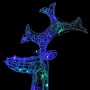 Acrylic Christmas reindeer ornament 3 units 60x16x100 cm by vidaXL, Christmas lights - Ref: Foro24-3154340, Price: 157,78 €, ...