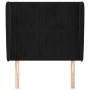 Headboard with black velvet ears 83x23x118/128 cm by vidaXL, Headboards and footboards - Ref: Foro24-3118226, Price: 73,99 €,...