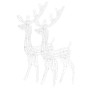 2pcs Acrylic Christmas Reindeer Ornament Cool White 120cm by vidaXL, Christmas lights - Ref: Foro24-3154345, Price: 126,92 €,...