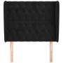 Headboard with black velvet ears 103x23x118/128 cm by vidaXL, Headboards and footboards - Ref: Foro24-3118336, Price: 103,71 ...