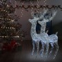 Weihnachtsrentier Acryl 250 LED 2 Stück kaltweiß 180 cm von vidaXL, Weihnachtsbeleuchtung - Ref: Foro24-3154357, Preis: 392,7...