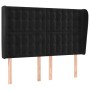 Headboard with black velvet ears 147x23x118/128 cm by vidaXL, Headboards and footboards - Ref: Foro24-3118440, Price: 128,13 ...