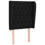 Headboard with black fabric ears 83x23x118/128 cm by vidaXL, Headboards and footboards - Ref: Foro24-3118268, Price: 92,35 €,...