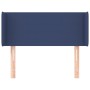 Blue fabric headboard 93x16x78/88 cm by vidaXL, Headboards and footboards - Ref: Foro24-3118476, Price: 48,99 €, Discount: %