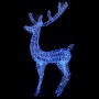 Christmas reindeer acrylic 250 LED 2 pcs blue 180 cm by vidaXL, Christmas lights - Ref: Foro24-3154360, Price: 388,33 €, Disc...