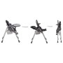 Gray baby high chair by vidaXL, Chairs and high chairs for children - Ref: Foro24-10188, Price: 89,33 €, Discount: %