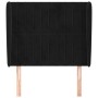 Headboard with black velvet ears 103x23x118/128 cm by vidaXL, Headboards and footboards - Ref: Foro24-3118238, Price: 78,99 €...