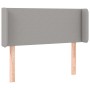 Light gray fabric headboard 83x16x78/88 cm by vidaXL, Headboards and footboards - Ref: Foro24-3118462, Price: 60,37 €, Discou...