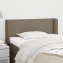 Cabecero de tela gris taupe 103x16x78/88 cm de vidaXL, Cabeceros y pies de cama - Ref: Foro24-3118482, Precio: 55,76 €, Descu...