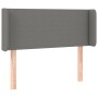 Dark gray fabric headboard 83x16x78/88 cm by vidaXL, Headboards and footboards - Ref: Foro24-3118463, Price: 57,99 €, Discoun...