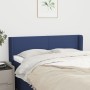 Blue fabric headboard 147x16x78/88 cm by vidaXL, Headboards and footboards - Ref: Foro24-3118492, Price: 64,54 €, Discount: %