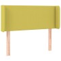 Green fabric headboard 93x16x78/88 cm by vidaXL, Headboards and footboards - Ref: Foro24-3118477, Price: 40,99 €, Discount: %