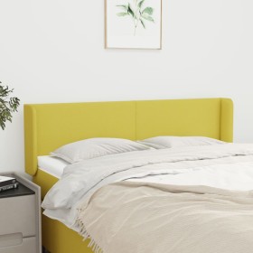 Green fabric headboard 147x16x78/88 cm by vidaXL, Headboards and footboards - Ref: Foro24-3118493, Price: 53,99 €, Discount: %