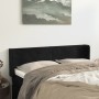 Black velvet headboard 147x16x78/88 cm by vidaXL, Headboards and footboards - Ref: Foro24-3118538, Price: 71,32 €, Discount: %