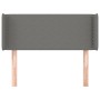 Dark gray fabric headboard 93x16x78/88 cm by vidaXL, Headboards and footboards - Ref: Foro24-3118611, Price: 59,99 €, Discoun...