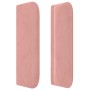 Cabecero de terciopelo rosa 83x16x78/88 cm de vidaXL, Cabeceros y pies de cama - Ref: Foro24-3118523, Precio: 49,19 €, Descue...