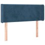 Cabecero de terciopelo azul oscuro 83x16x78/88 cm de vidaXL, Cabeceros y pies de cama - Ref: Foro24-3118662, Precio: 50,37 €,...