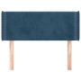 Cabecero de terciopelo azul oscuro 83x16x78/88 cm de vidaXL, Cabeceros y pies de cama - Ref: Foro24-3118662, Precio: 50,37 €,...