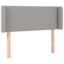 Light gray fabric headboard 103x16x78/88 cm by vidaXL, Headboards and footboards - Ref: Foro24-3118618, Price: 55,41 €, Disco...