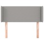 Light gray fabric headboard 103x16x78/88 cm by vidaXL, Headboards and footboards - Ref: Foro24-3118618, Price: 55,41 €, Disco...