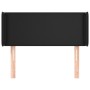 Black synthetic leather headboard 103x16x78/88 cm by vidaXL, Headboards and footboards - Ref: Foro24-3118572, Price: 49,57 €,...