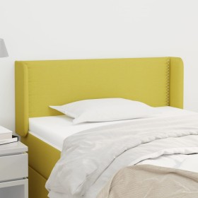 Green fabric headboard 93x16x78/88 cm by vidaXL, Headboards and footboards - Ref: Foro24-3118617, Price: 38,99 €, Discount: %