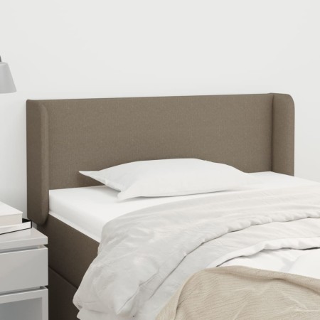 Cabecero de tela gris taupe 93x16x78/88 cm de vidaXL, Cabeceros y pies de cama - Ref: Foro24-3118474, Precio: 55,36 €, Descue...