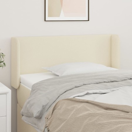 Cream synthetic leather headboard 103x16x78/88 cm by vidaXL, Headboards and footboards - Ref: Foro24-3118574, Price: 47,99 €,...