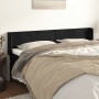 Cabecero de terciopelo negro 163x16x78/88 cm de vidaXL, Cabeceros y pies de cama - Ref: Foro24-3118544, Precio: 69,99 €, Desc...