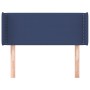 Blue fabric headboard 103x16x78/88 cm by vidaXL, Headboards and footboards - Ref: Foro24-3118624, Price: 50,11 €, Discount: %