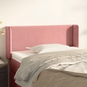 Pink velvet headboard 83x16x78/88 cm by vidaXL, Headboards and footboards - Ref: Foro24-3118663, Price: 40,80 €, Discount: %