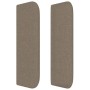 Cabecero de tela gris taupe 93x16x78/88 cm de vidaXL, Cabeceros y pies de cama - Ref: Foro24-3118614, Precio: 48,56 €, Descue...