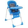 Blue and grey baby high chair by vidaXL, Chairs and high chairs for children - Ref: Foro24-10187, Price: 89,04 €, Discount: %