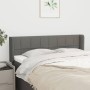 Dark gray fabric headboard 147x16x78/88 cm by vidaXL, Headboards and footboards - Ref: Foro24-3118767, Price: 76,17 €, Discou...