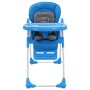 Trona de bebé azul y gris de vidaXL, Sillas y tronas para niños - Ref: Foro24-10187, Precio: 89,04 €, Descuento: %